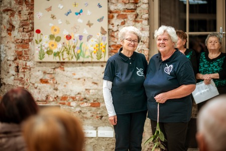 Klekljane čipke Rezke Kordež in Sekcije Lipa Ravne pri Društvu klekljaric Koroške  odprtje občasne razstave (20)